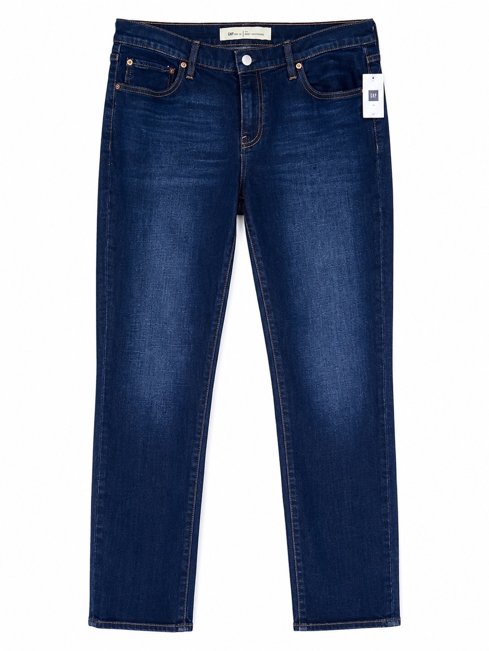 NWT Gap 1969 Best Girlfriend Jeans Dark Wash 32 Tall 36x30